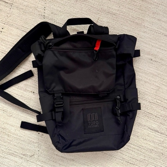 Topo Designs MINI Backpack in Black - Picture 3 of 4